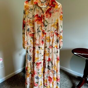 Zara Maxi Dress in medium size